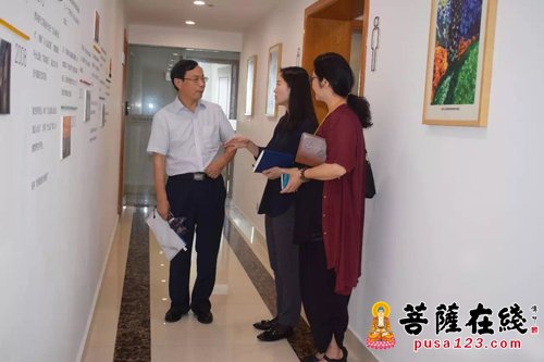 慈善-江西青原弘济慈善基金会组织考察无锡灵山慈善基金会
