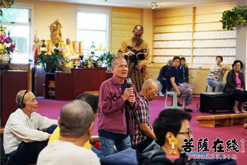 佛教-光泉法师应邀率团参访加拿大温哥华金佛寺 主题演讲《不忘初心，方得始终》