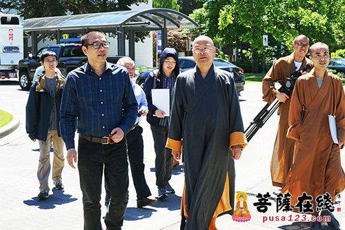 佛教-心香一瓣 遍满十方 光泉法师应邀于加拿大UBC大学作佛学主题演讲