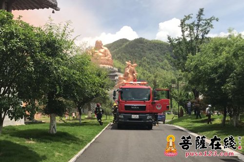 佛教-增加防火意识 雪窦山佛教开展消防安全知识培训
