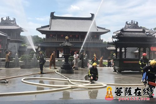 佛教-增加防火意识 雪窦山佛教开展消防安全知识培训