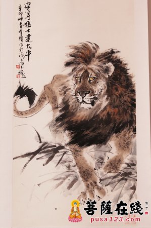 文化-翰墨明珠 相映成辉 七宝教寺书画展开幕