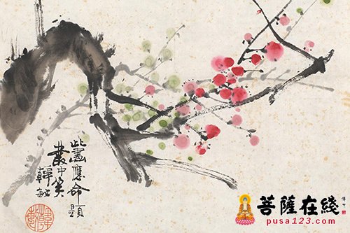 艺术-听蕉长春 “90后”艺术大家情系龙华古寺