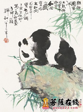 艺术-听蕉长春 “90后”艺术大家情系龙华古寺