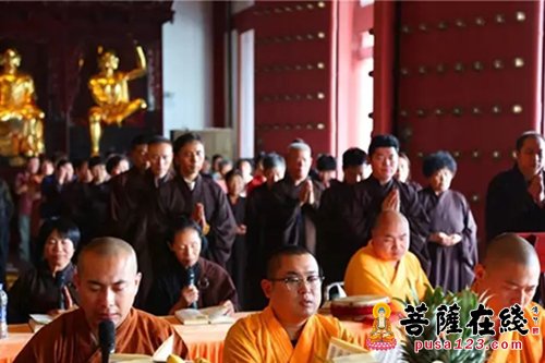 龙泉寺-广度众生 唐山龙泉寺举行冥阳两利三时系念法会