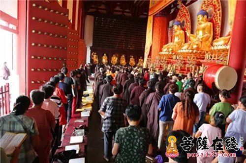 龙泉寺-广度众生 唐山龙泉寺举行冥阳两利三时系念法会
