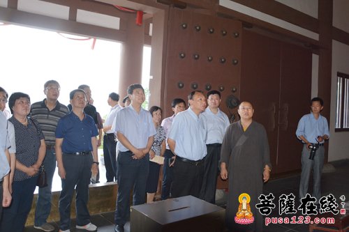 禅宗-安徽省政协邵国荷率团视察禅宗二祖寺 赞其道风纯正 禅宗-安徽省政协邵国荷率团视察禅宗二祖寺 赞其道风纯正