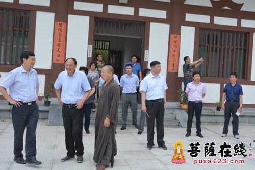 禅宗-安徽省政协邵国荷率团视察禅宗二祖寺 赞其道风纯正 禅宗-安徽省政协邵国荷率团视察禅宗二祖寺 赞其道风纯正