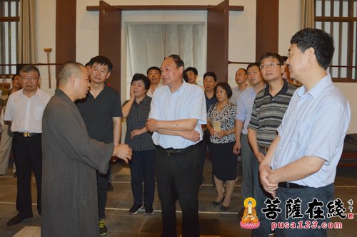 禅宗-安徽省政协邵国荷率团视察禅宗二祖寺 赞其道风纯正 禅宗-安徽省政协邵国荷率团视察禅宗二祖寺 赞其道风纯正