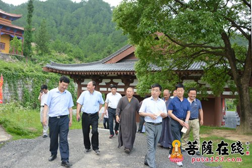 禅宗-安徽省政协邵国荷率团视察禅宗二祖寺 赞其道风纯正 禅宗-安徽省政协邵国荷率团视察禅宗二祖寺 赞其道风纯正