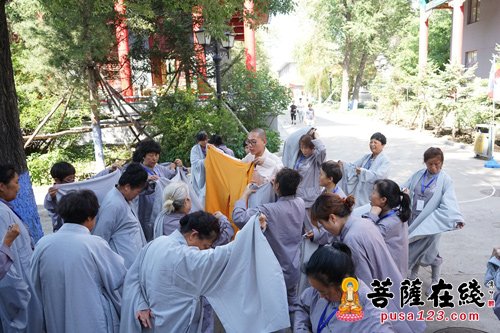 极乐寺-哈尔滨极乐寺第八届短期出家培训：学好威仪 方成法器