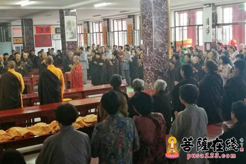 极乐寺-山西广灵极乐寺召开习主席讲话精神学习会议