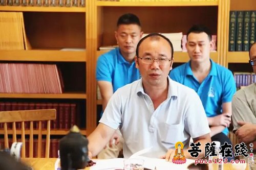佛教-中国佛教协会教务部主任长顺法师一行莅临慈光精舍考察