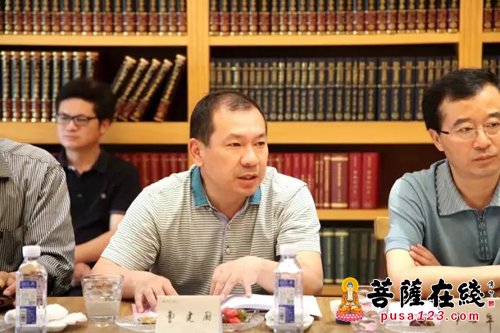 佛教-中国佛教协会教务部主任长顺法师一行莅临慈光精舍考察