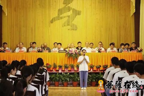 佛教-报师长深恩 柏林禅寺第二十四届生活禅夏令营开营