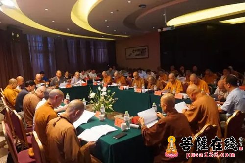 佛教-湖北省佛协召开八届四次常务理事会暨2017年佛教教职人员认定工作会议