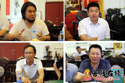 文化-墨香禅韵 十月书会名家作品在七宝教寺展览