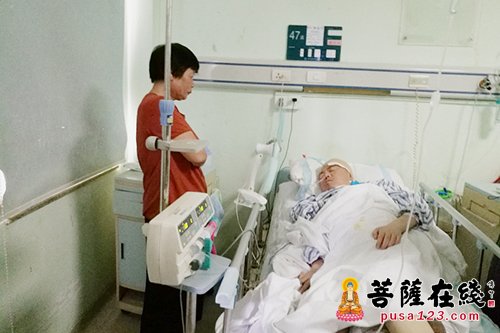 佛教-慈悲普济 福州开元志业文教慈善基金会看望贫困病人