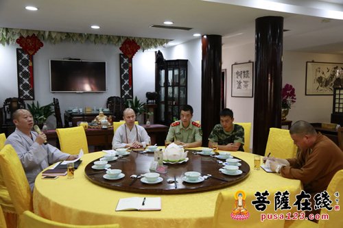 消防-高温猛于虎 西林禅寺举行消防知识讲座及演练