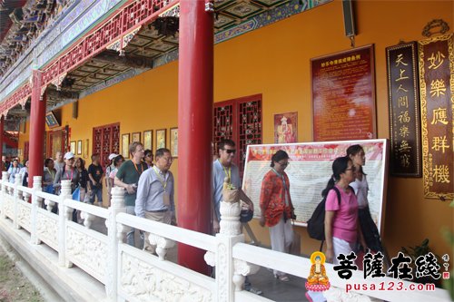 佛教-善行天下 妙法人间 “联合国代表团2017中国行”一行参访“南国第一寺”妙乐寺