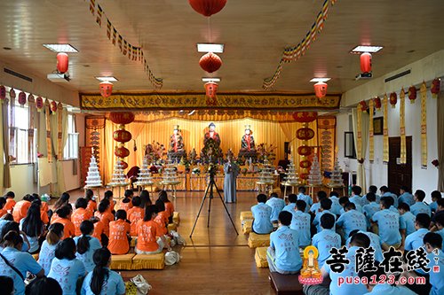 合卢寺第三届大学生公益佛学文化周：品赏佛门雅集 体验出坡艰辛