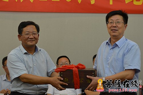 赵朴初-安徽大学召开纪念赵朴初先生诞辰110周年座谈会