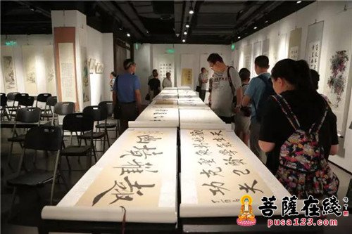 书画-第二届云林公益书画作品联展与义卖开幕