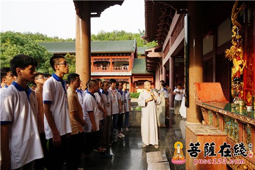 佛教-一场心灵的洗礼 抚州大金山禅寺第十二届禅修营寺院巡礼
