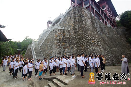 佛教-一场心灵的洗礼 抚州大金山禅寺第十二届禅修营寺院巡礼