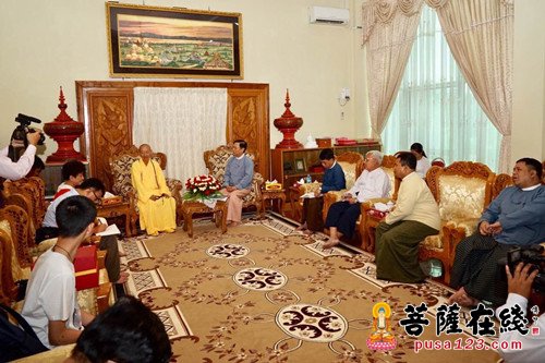 佛教-崇化大和尚赴缅甸访问 促进文化交流