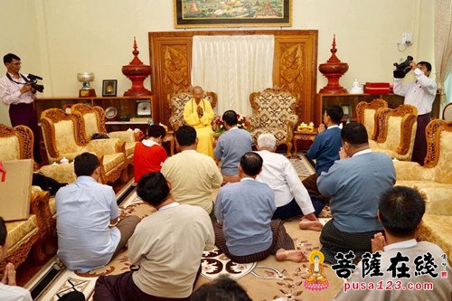 佛教-崇化大和尚赴缅甸访问 促进文化交流