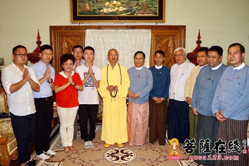 佛教-崇化大和尚赴缅甸访问 促进文化交流