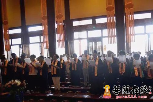 佛教-合卢寺第五届地藏菩萨孝亲功德月普利法会开幕