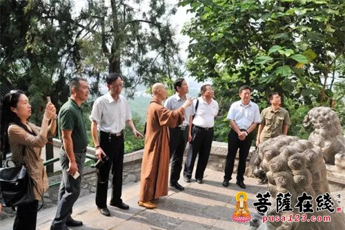 千佛山-陕西省联合调研组一行赴千佛山兴国禅寺调研