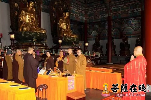 佛教-天津华盛寺举行清明思亲报恩法会