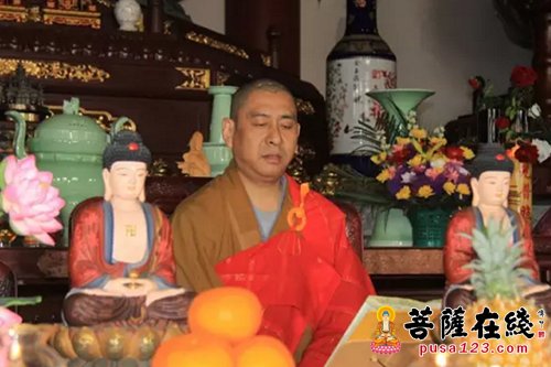 佛教-天津华盛寺举行清明思亲报恩法会