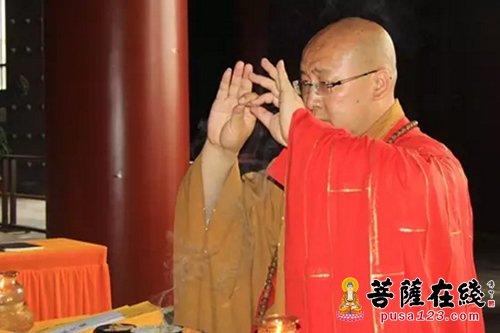 佛教-天津华盛寺举行清明思亲报恩法会