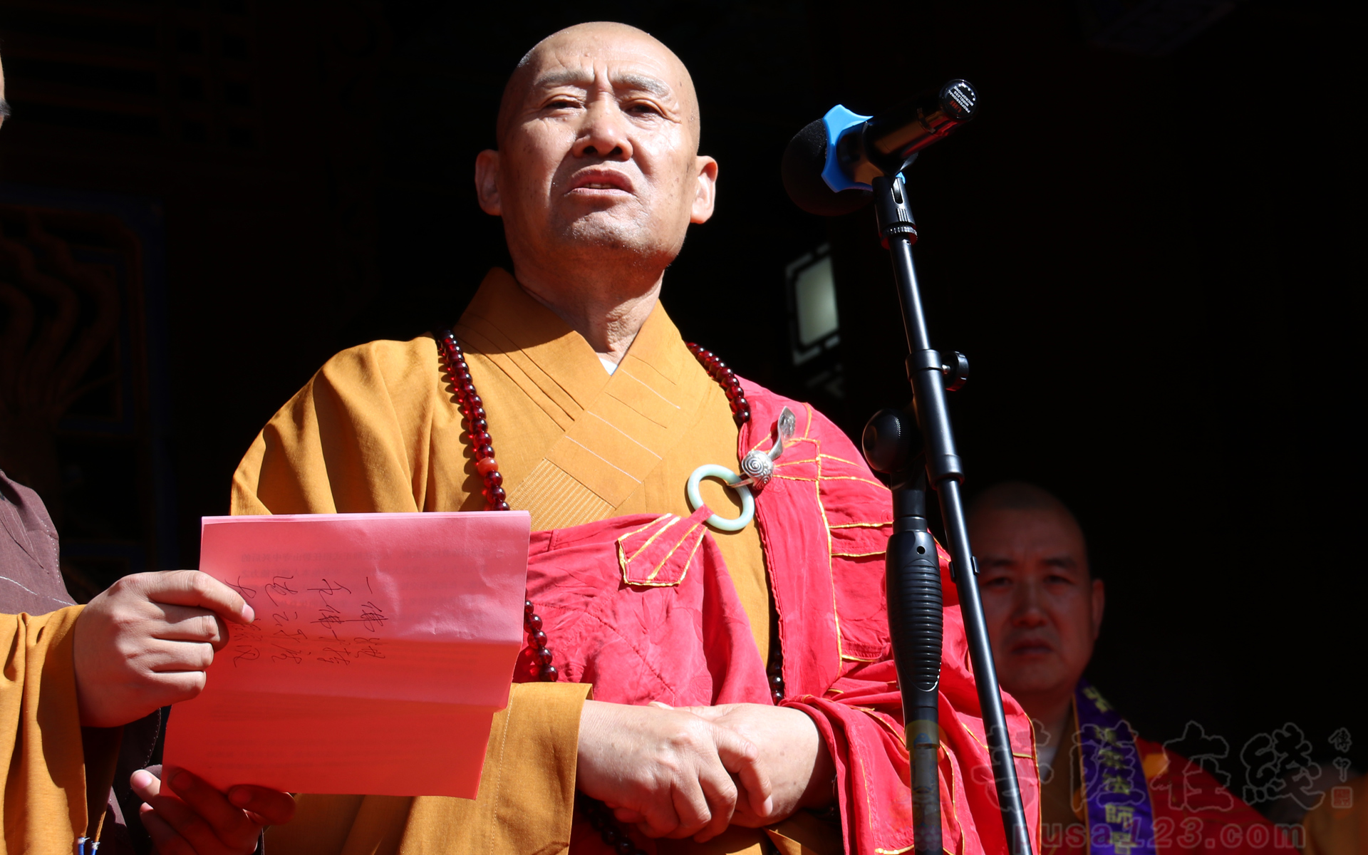 【高清图集】宗风有继 达云法师荣膺五台山碧山寺方丈