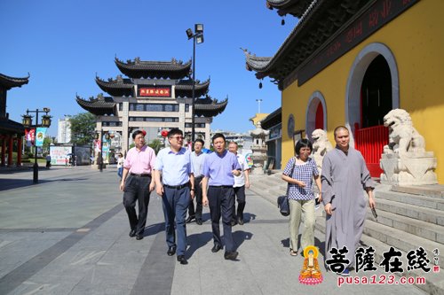 南禅寺-江苏省南京市秦淮区人大代表团赴无锡市南禅寺调研