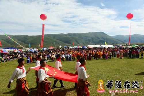 甘孜-不忘初心 奉献爱心 四川甘孜甲登慈善学校举行23周年校庆