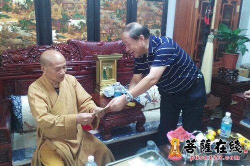 佛教-南京市佛教协会驻会马荣恩副会长一行赴浦口区寺院走访慰问