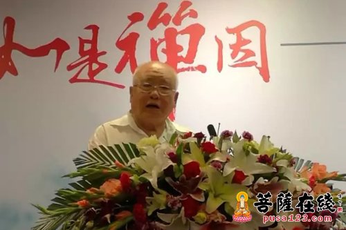 书画-果光法师书画作品展在什刹海书院举行 旨在弘扬中华文化