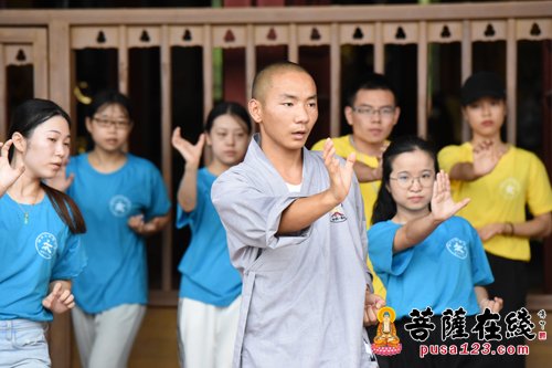 佛教-莆田南少林寺第五届“禅武之旅”青年营落下帷幕