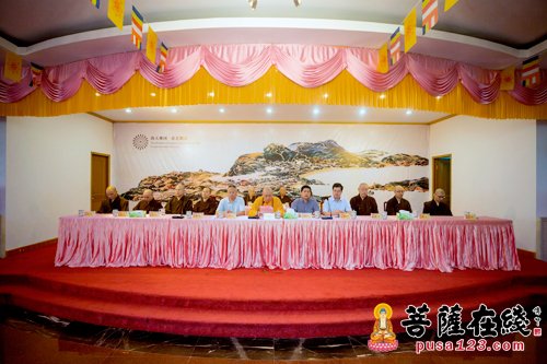 佛教-为加强道风建设 普陀山佛教协会举行丁酉年全山执事圆职普茶会