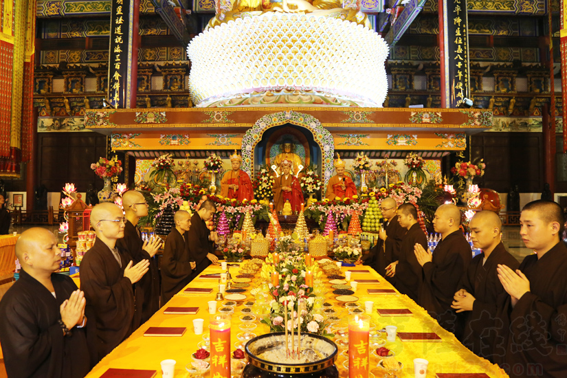 【高清圖集】又是一年孝親報恩時 南海禪寺四眾弟子共度佛歡喜日