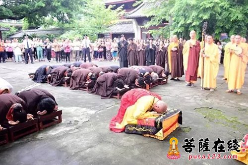 光孝寺-广州光孝寺五观堂举行升樑大典 大众共祝兴修吉祥