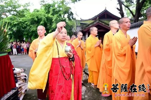 光孝寺-广州光孝寺五观堂举行升樑大典 大众共祝兴修吉祥