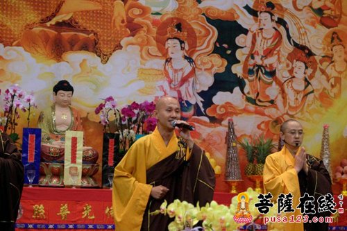佛教-美国加州妙觉寺隆重举行建寺20周年庆典法会