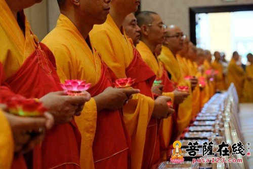 佛教-美国加州妙觉寺隆重举行建寺20周年庆典法会