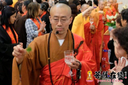 佛教-美国加州妙觉寺隆重举行建寺20周年庆典法会